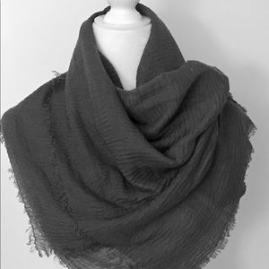 Soft Grey Scarf / Shawl / Wrap